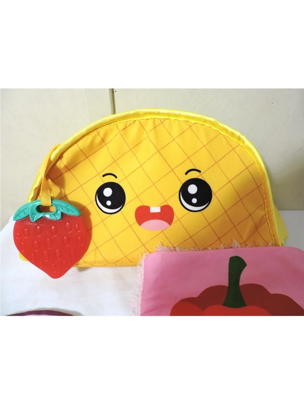 Baby Toy Soft Taco Fill & Spill Sensory Infant Toddler Crinkle Toy